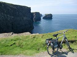 Cycling along the Cliffs